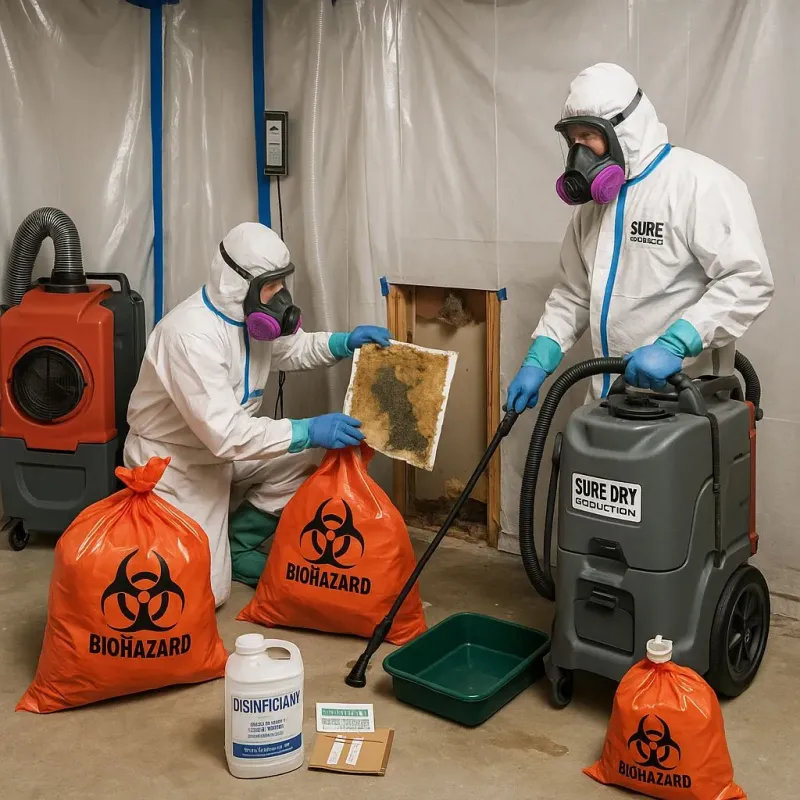 Contaminated Water Handling Protocols process in Brent, AL