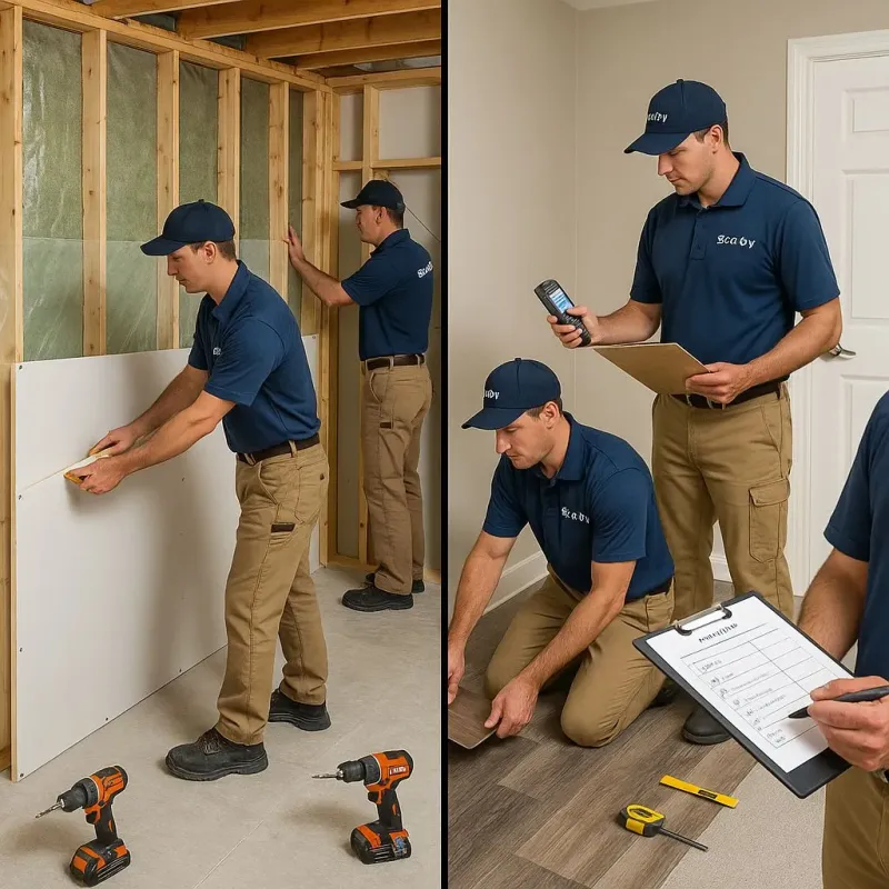 Repairs and Reconstruction process in Brent, AL