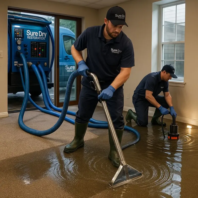 Water Extraction and Removal process in Brent, AL